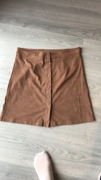 Jupe marron mim