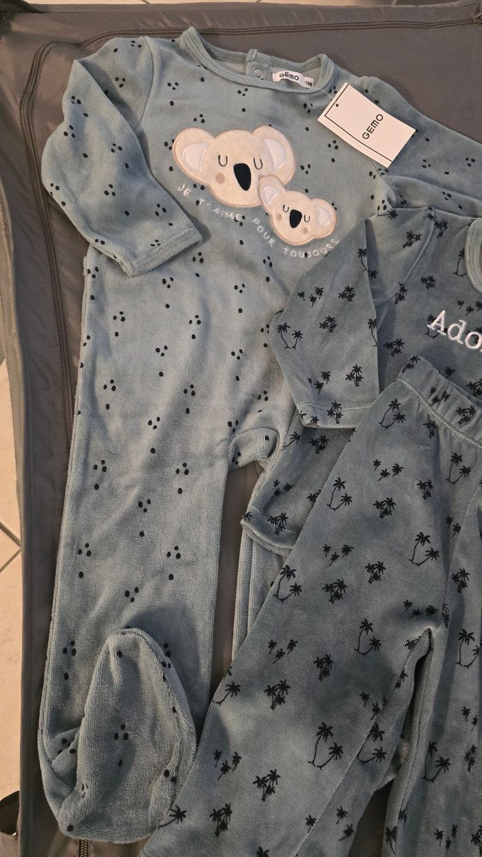 (Neufs non portés) 🏷🏷🥰😍💙 deux  pyjamas 18mois garçon 😍💙🥰 - photo numéro 2