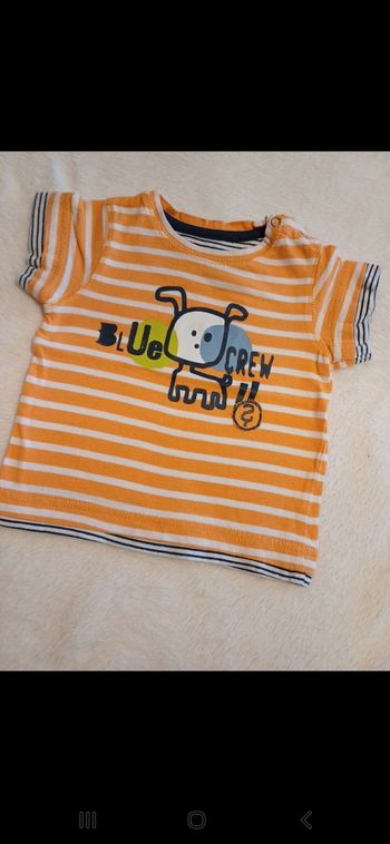 T.shirt bébé taille 6 mois