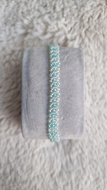 Bracelet motif fleurs été