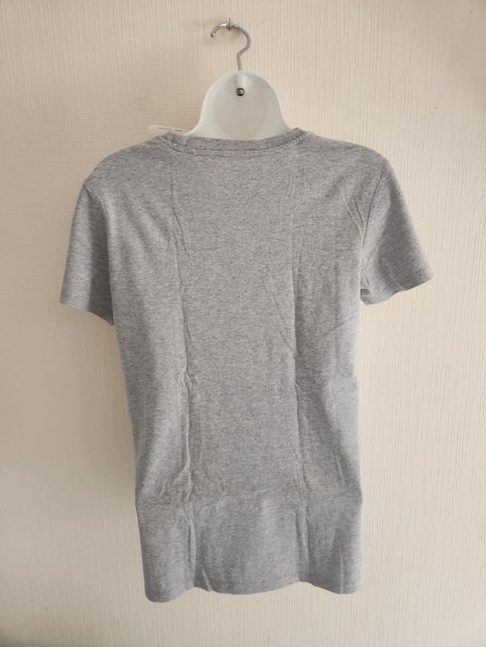 Tee-shirt manches courtes Levi's XS gris motif 501 multicolore - photo numéro 7