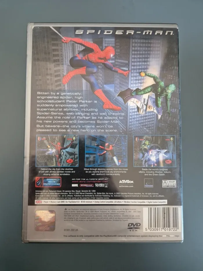 Spider-Man Platinum Playstation 2 UK - photo numéro 2