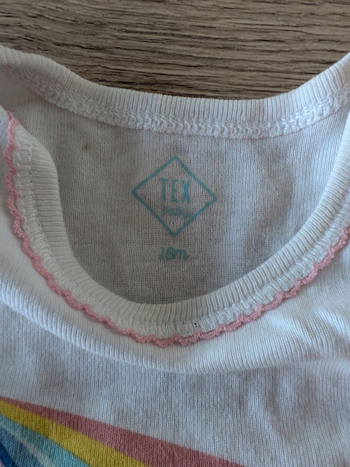 Lot de 9 bodies manches courtes Taille 18 mois - photo numéro 3