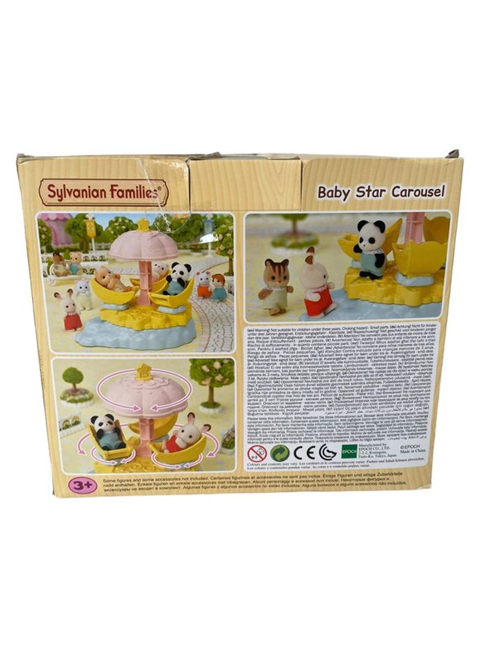 Sylvanian Families 5539 Baby Star Carousel Epoch neuf - photo numéro 3