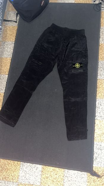 🔥 Pantalon Stone Island noir – Style premium 🔥