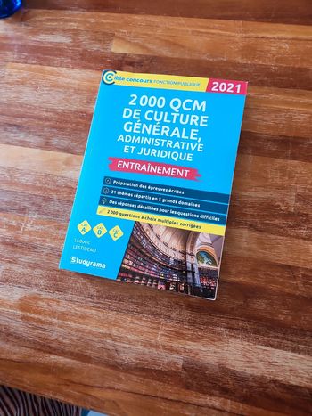 Livre : 2000 QCM de culture générale