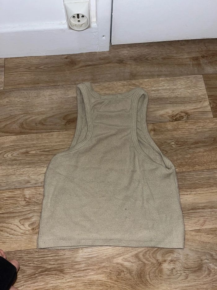 Crop top beige - photo numéro 3