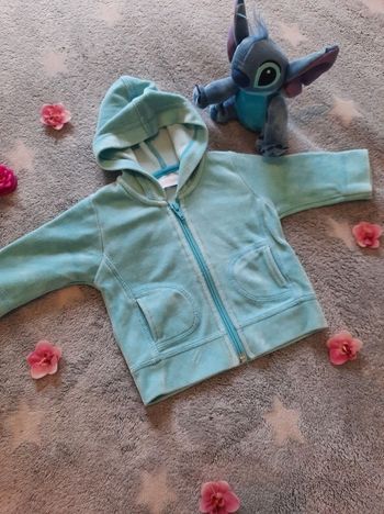 Veste 3 mois zippée