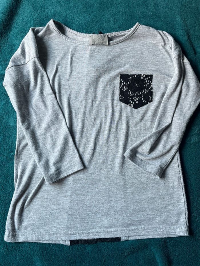 Lot 5 t-shirts fille 10 ans - photo numéro 3