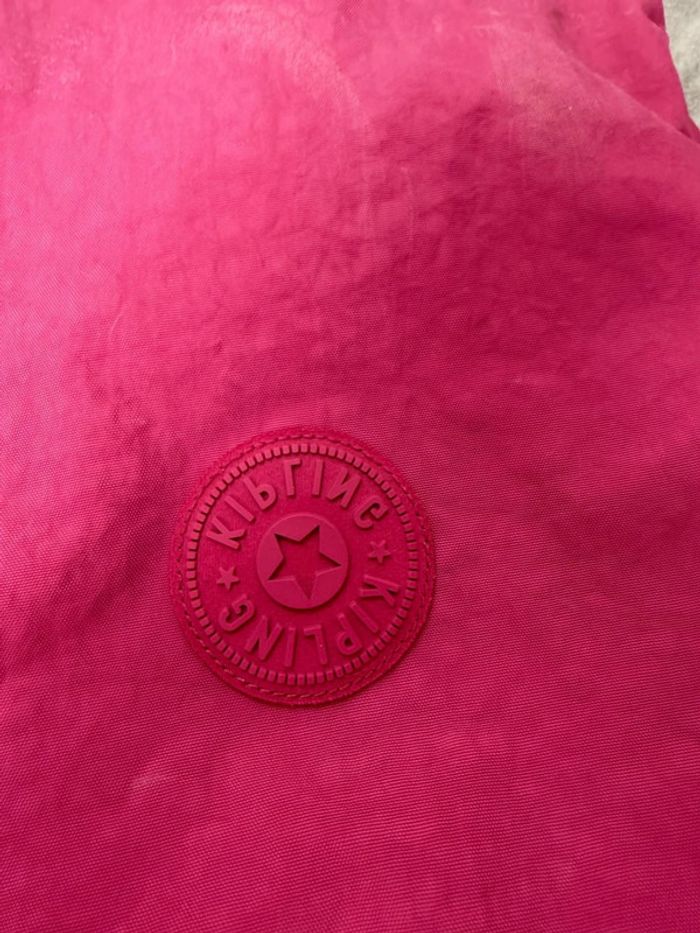 Cartable Kipling Rose grand modèle en très bon état - photo numéro 12