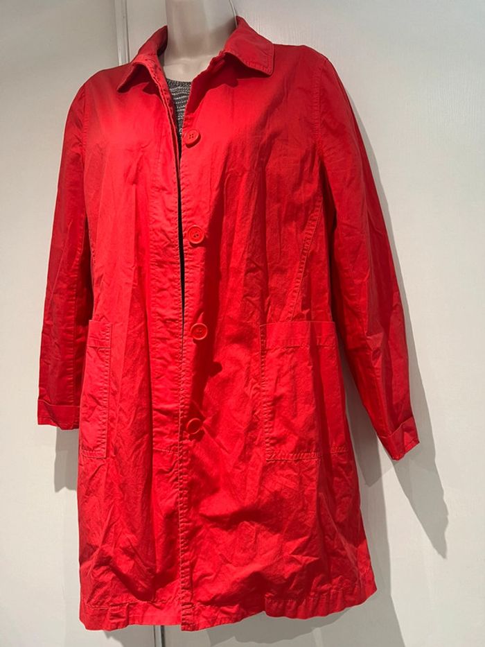 Nice things trench coat sans capuche Rouge taille S