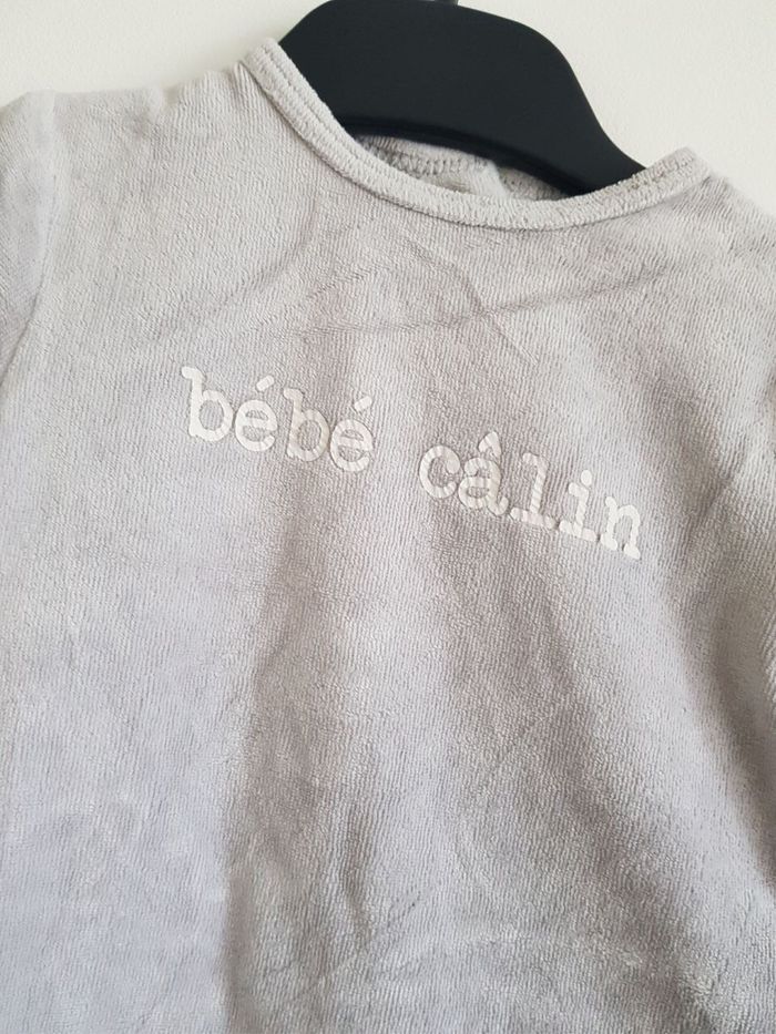 Pyjama en velours taille 1 mois - photo numéro 2