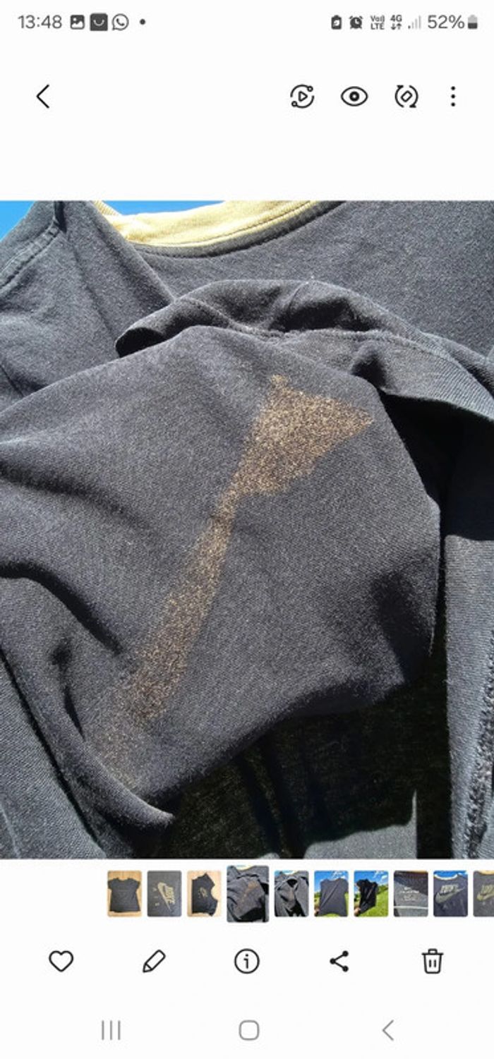 T shirt nike fille 12 ans - photo numéro 2