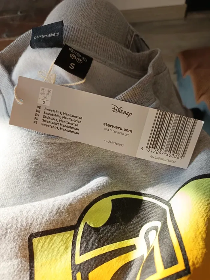 Sweat Star Wars Mandalorian - photo numéro 4