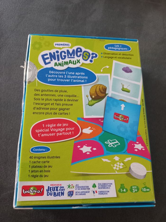 Premières énigmes bioviva animaux - photo numéro 2