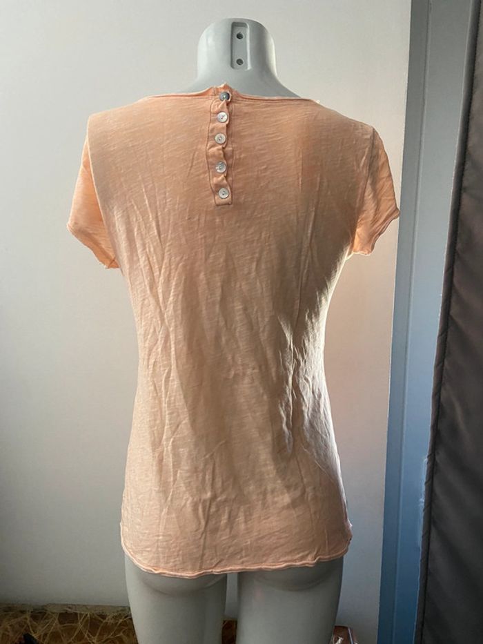 T-shirt saumoné taille unique - photo numéro 3