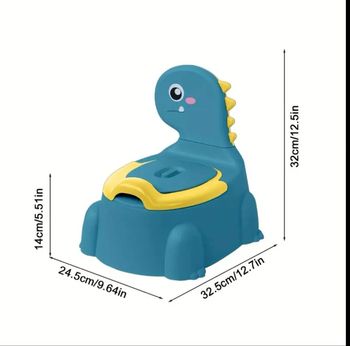 Pot d’apprentissage dinosaure neuf .