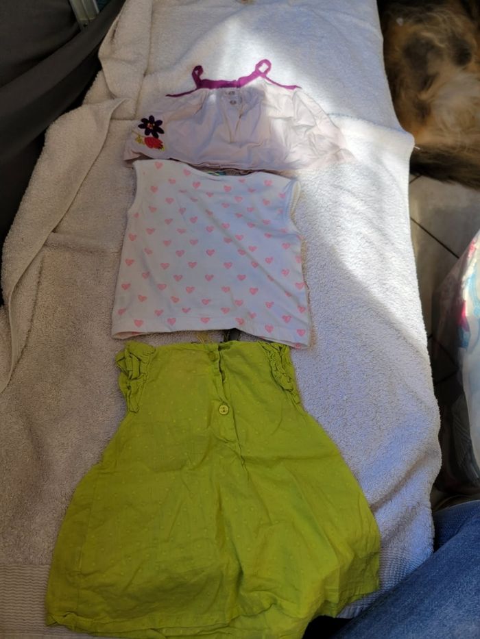 Lot de 6 tee-shirts 3 mois fille - photo numéro 5