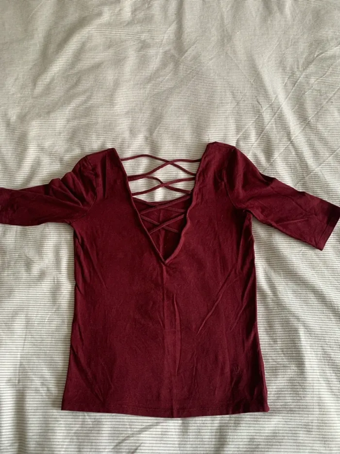 Tee-shirt manches 3/4 - photo numéro 3