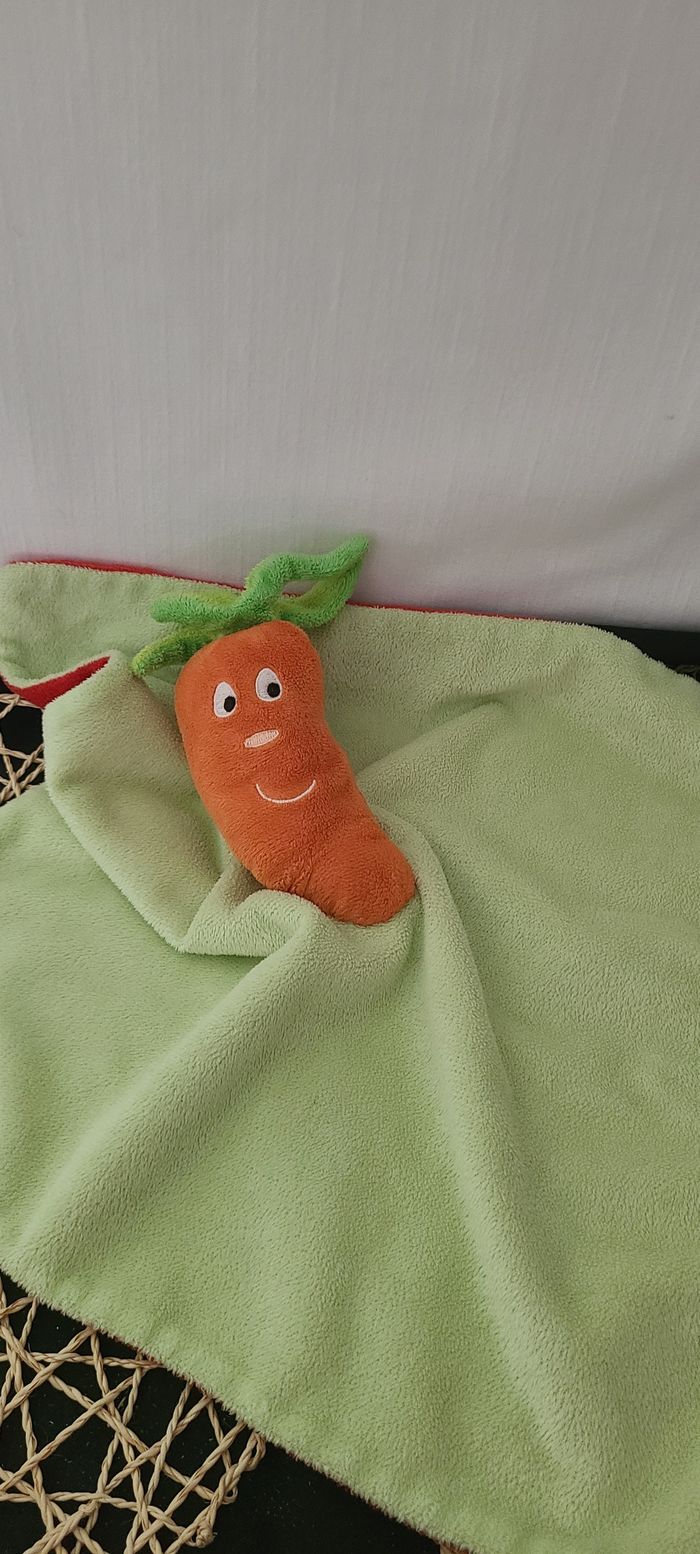 P'TIT DODO  DOUDOU CAROTTE PLAT VERT ROUGE - photo numéro 4