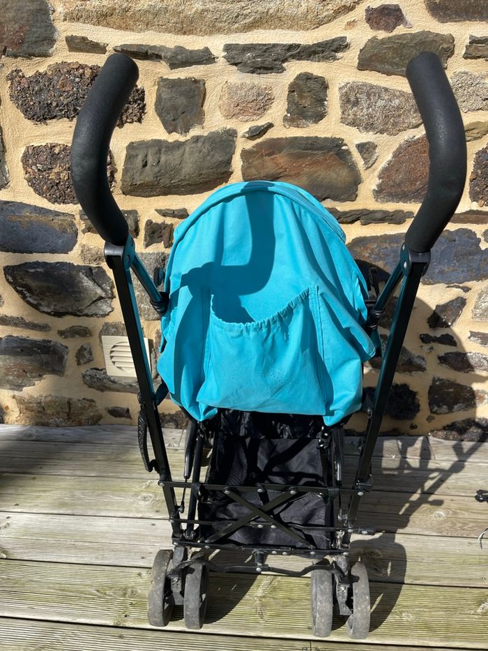 Poussette canne bleu turquoise - Baya 2 - Bébé 9 - photo numéro 4