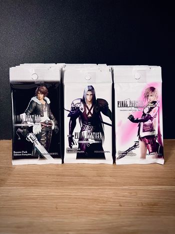 Booster Final Fantasy TGV cartes scellé Square Enix – Au choix
