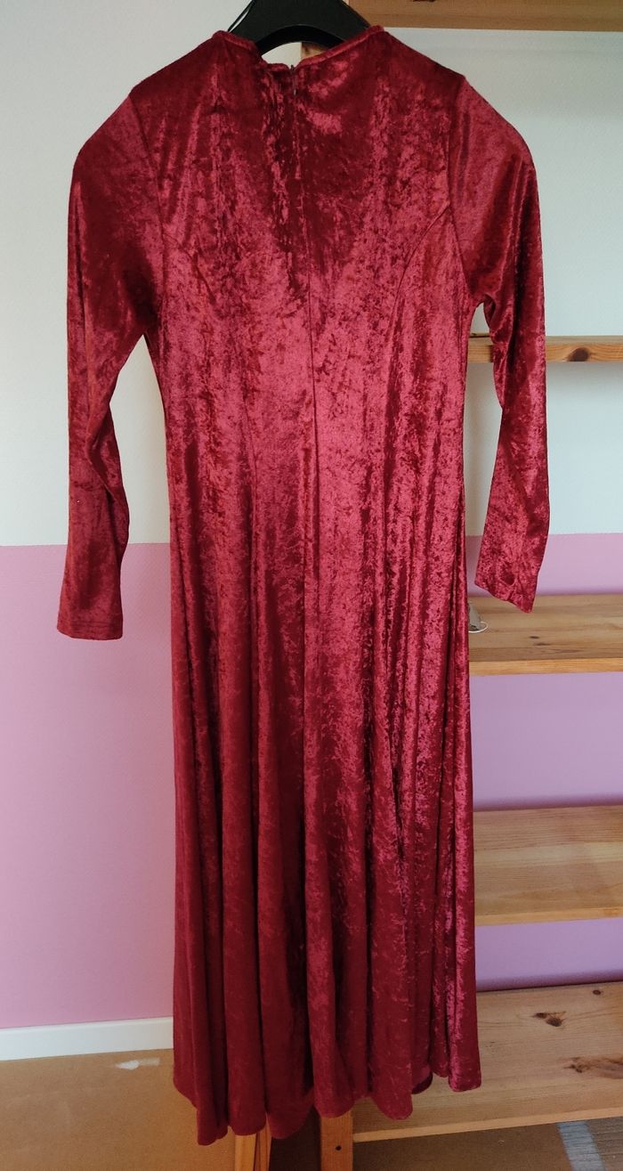 Robe cintrée aspect velours en 38 - photo numéro 6