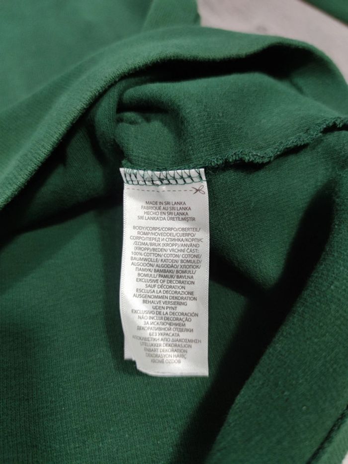 Pull Half Zip 1/4 Zip Col Camionneur Ralph Lauren Vert Logo Brodé Violet Taille 2XL Homme - photo numéro 9