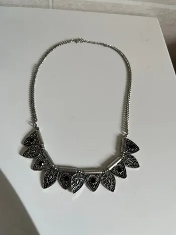 Collier argent