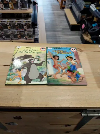 Lot de 2 livres Disney - Le Livre de la Jungle