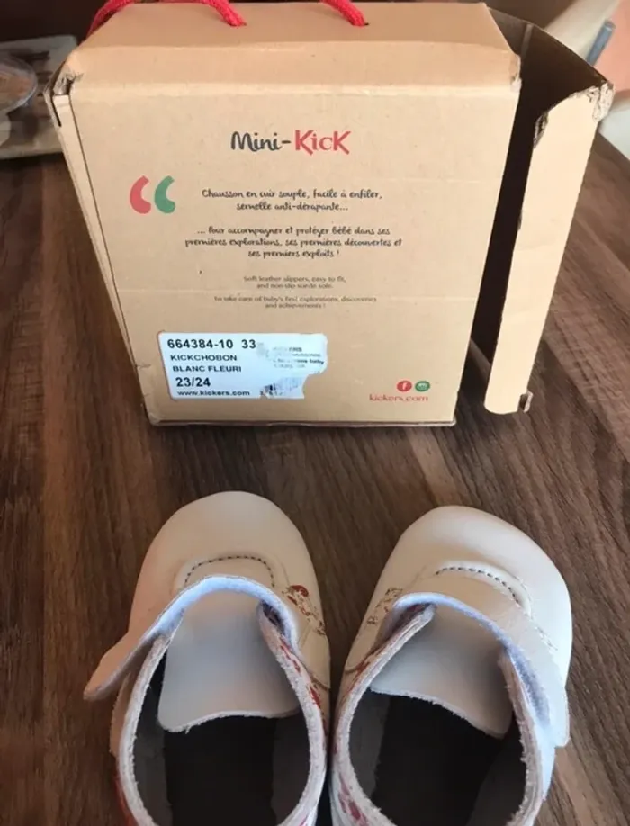 Chaussons Kickers pointure 23-24 (a lire jusqu’au bout) - photo numéro 6