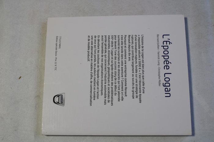 Livre l'épopée Logan - photo numéro 2