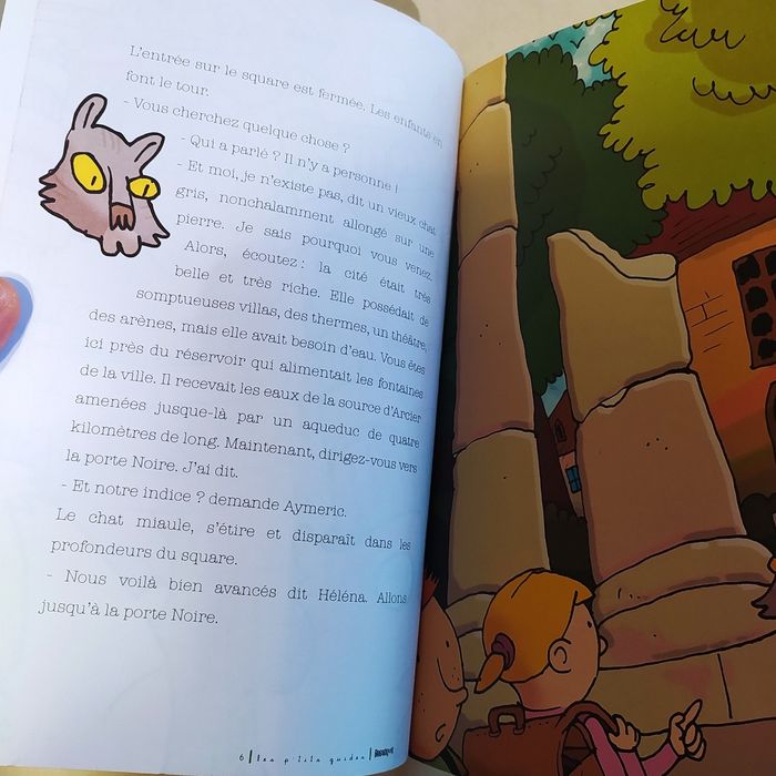 Livre enfant : Sur les pas de Héléna et Aymeric à Besançon - photo numéro 4