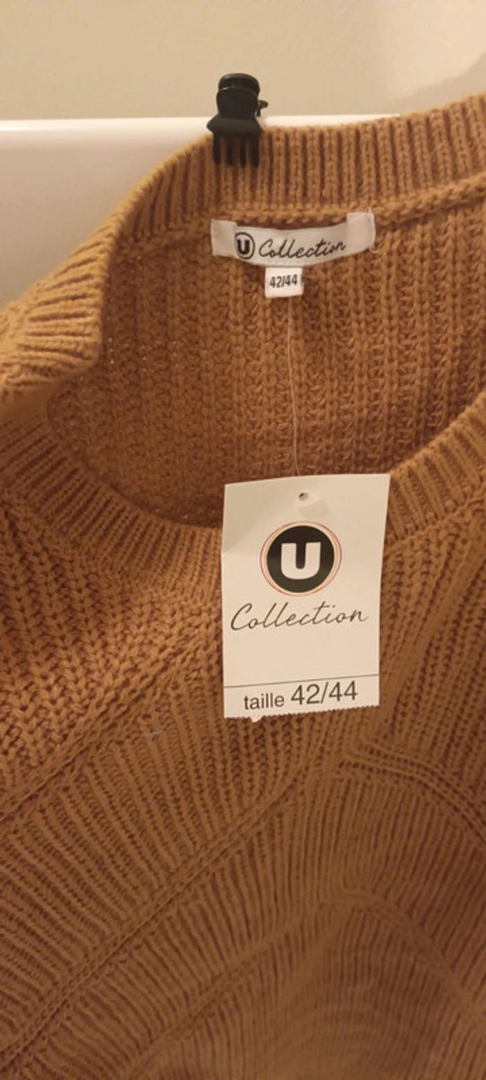 Pull marron - photo numéro 3