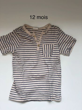 Tee shirt H&M 12 mois