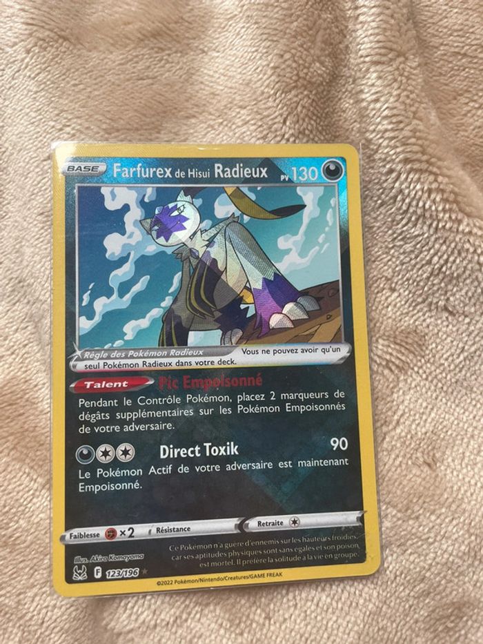 Carte Pokemon diverses