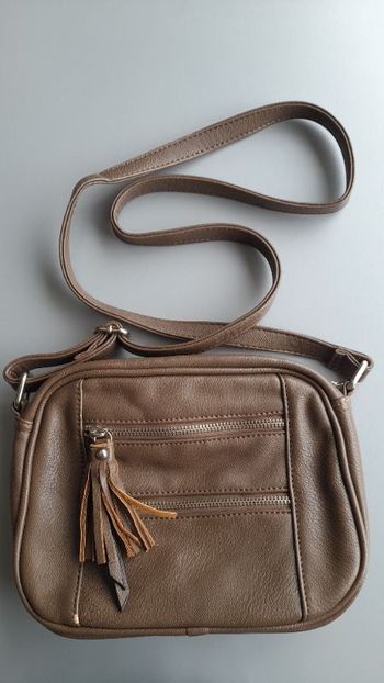 Sac bandoulière marron