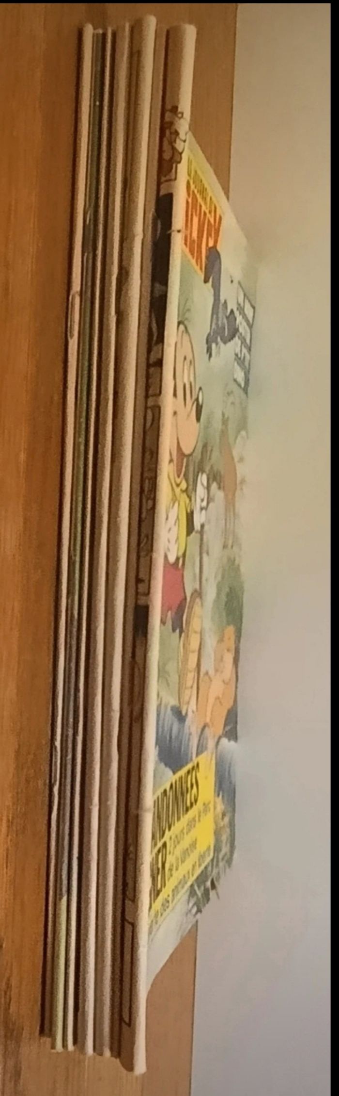 Lot de 7 anciens journaux de Mickey vintage - photo numéro 9