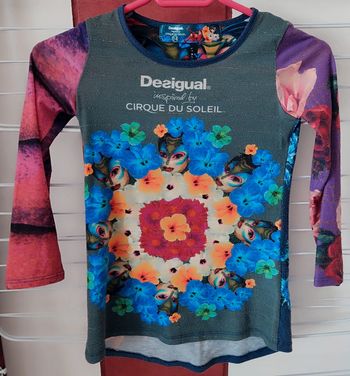 Haut long manches longues fille 7-8 ans / Desigual