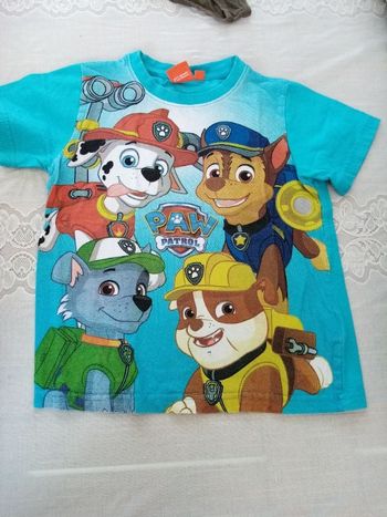 T-shirt "pat patrouille" garçon 5ans