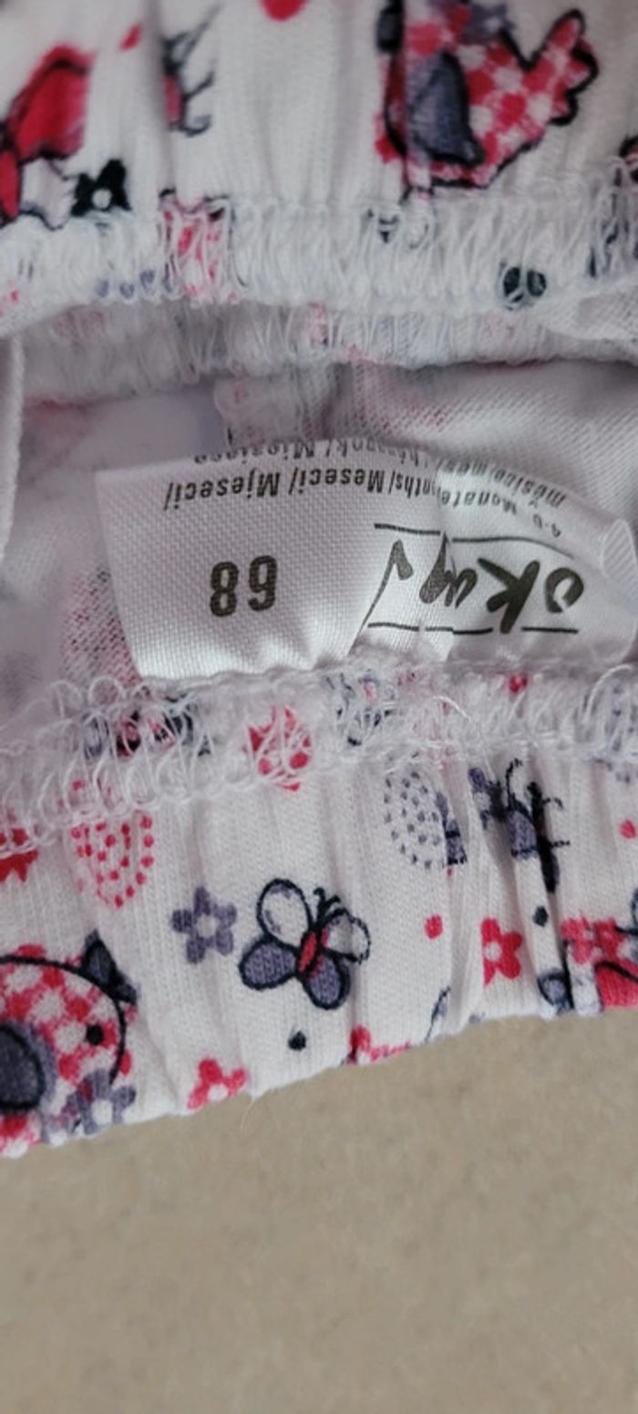 Lot de 3 shorts bébé fille 6 mois - photo numéro 3