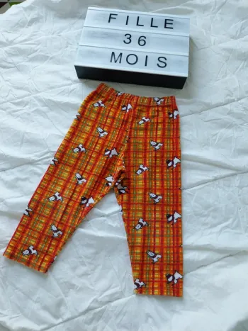 Bas de pyjama fille 36 mois