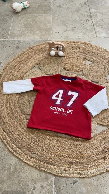 T-shirt manches longues 18 mois