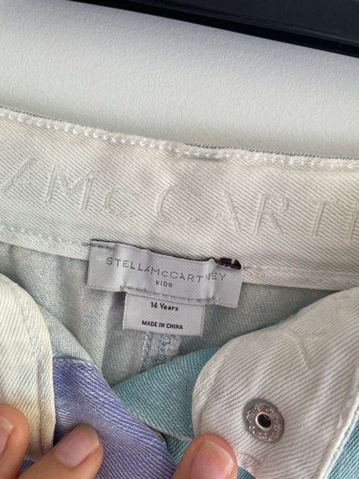 Jupe en jean colorée Stella McCartney Kids – 14 ans - photo numéro 2