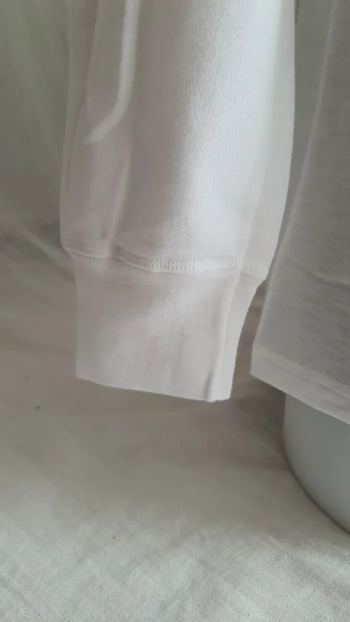 Tee-shirt tribothermic blanc "Hekla par Lemahieu" taille5/ XL neuf - photo numéro 2