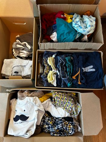 Vêtements 6mois 97pieces