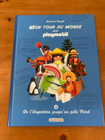 Livre Quick mon tour du monde avec Playmobil