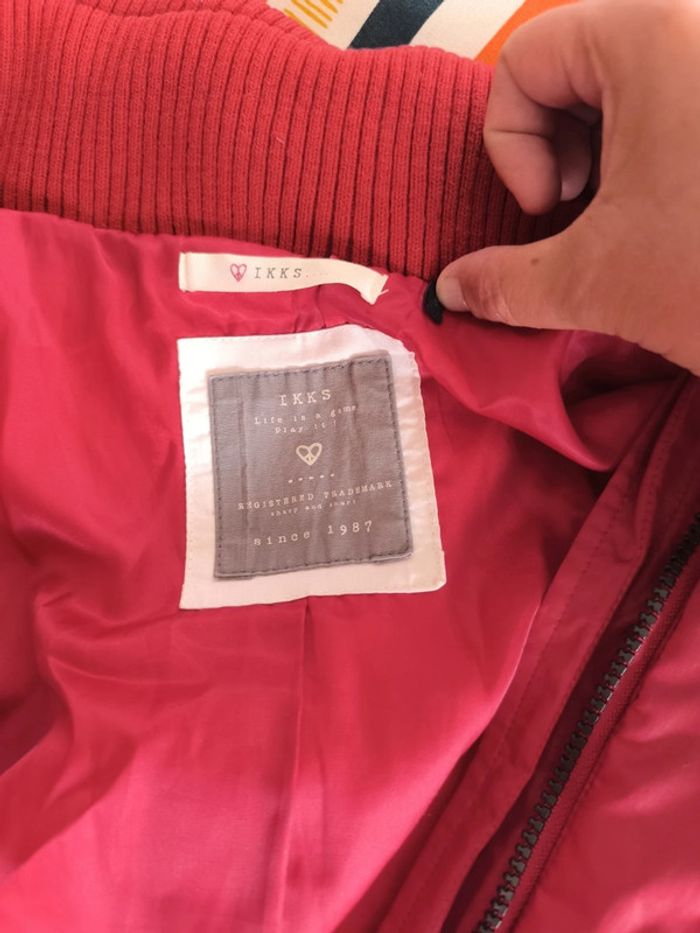Doudoune manteau avec capuche IKKS taille s - photo numéro 6