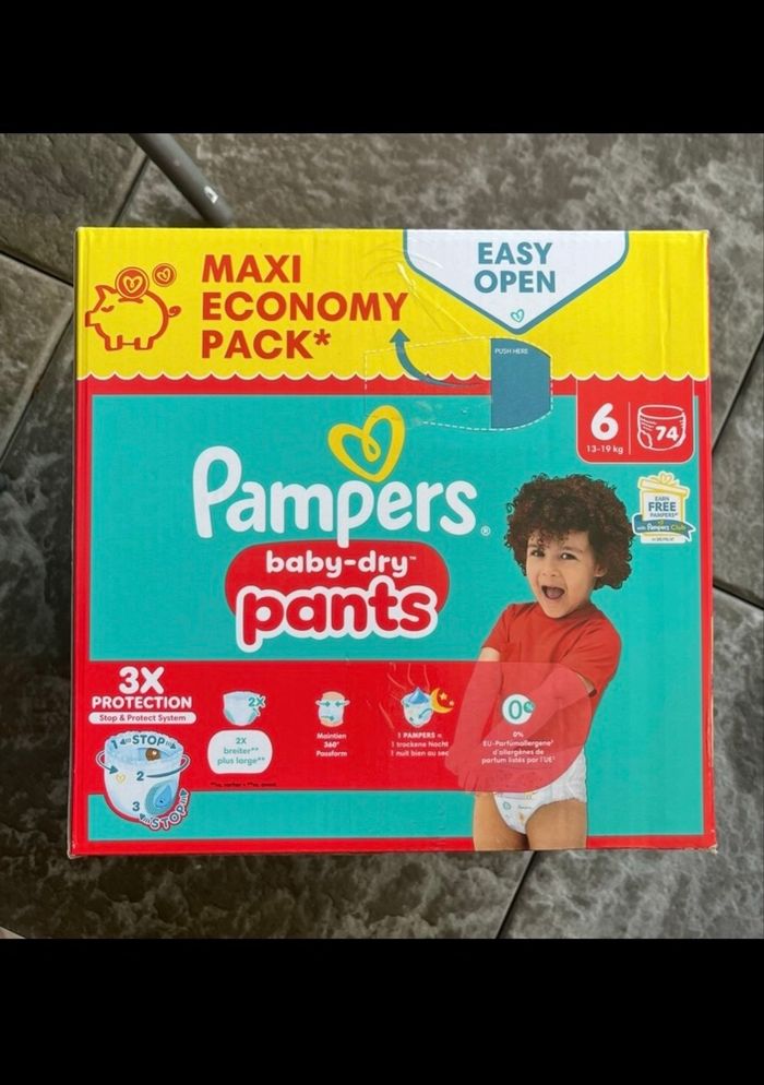 Pampers pants taille 6