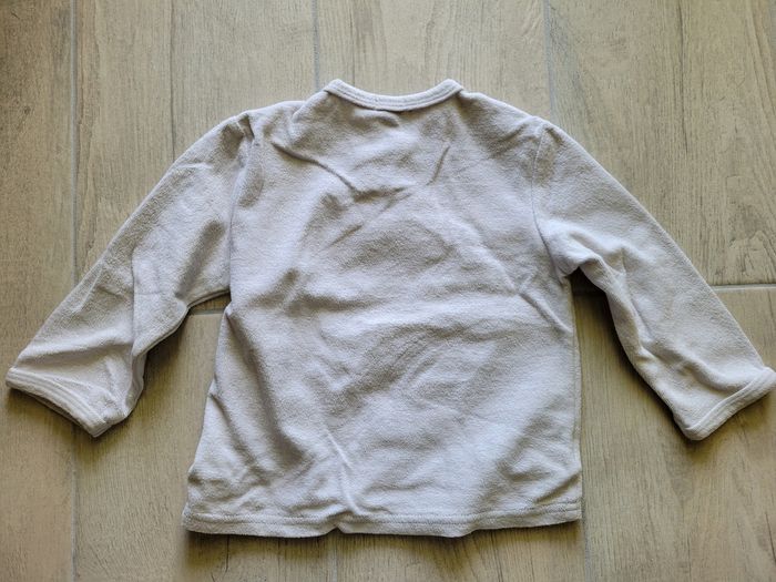 Pyjama blanc motif lune 2 pièces Kiabi 2 ans - photo numéro 5